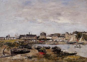 尤金 佈丹 Trouville, View from Deauville, a Day in March 尤金 佈丹 Trouville, View from Deauville, a Day in March